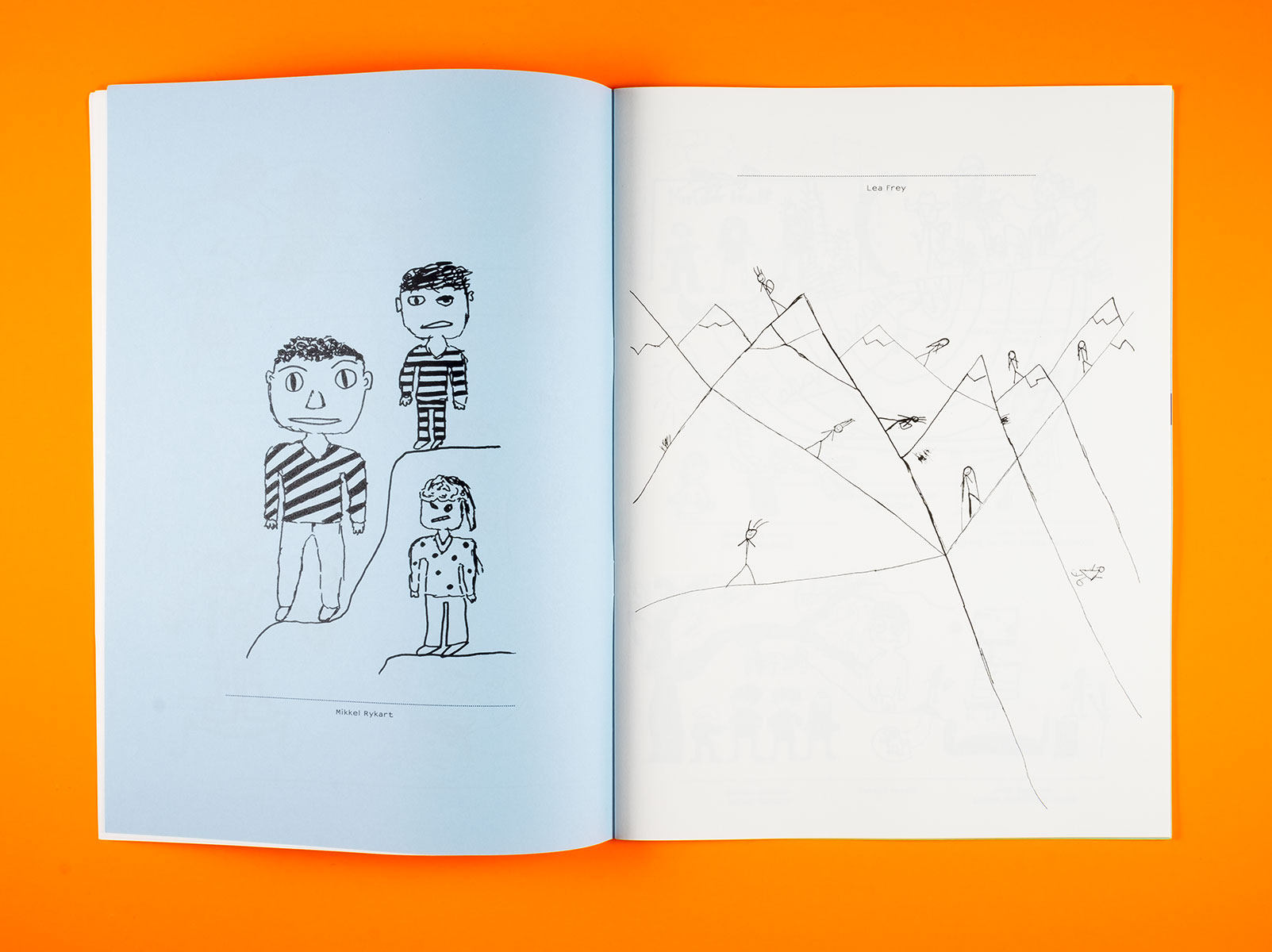 Magazin für Kinderzeichnungen aus dem Quartier 