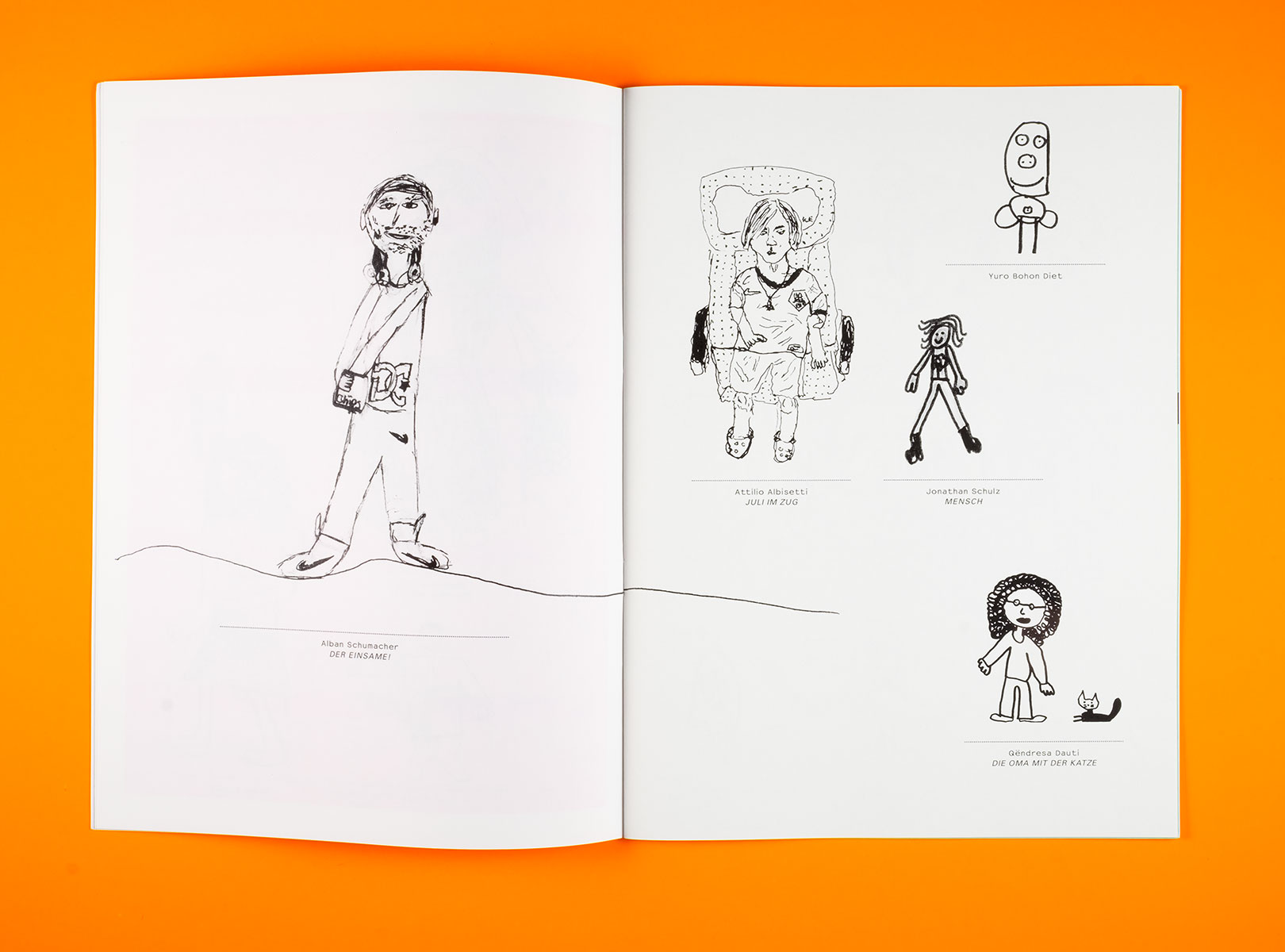 Magazin für Kinderzeichnungen aus dem Quartier 