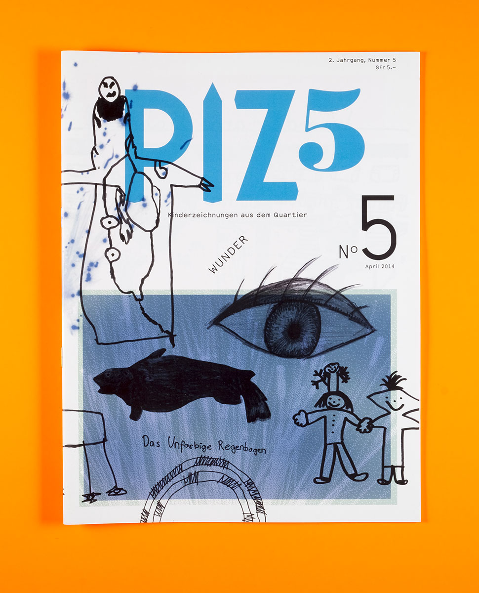 Magazin für Kinderzeichnungen aus dem Quartier 