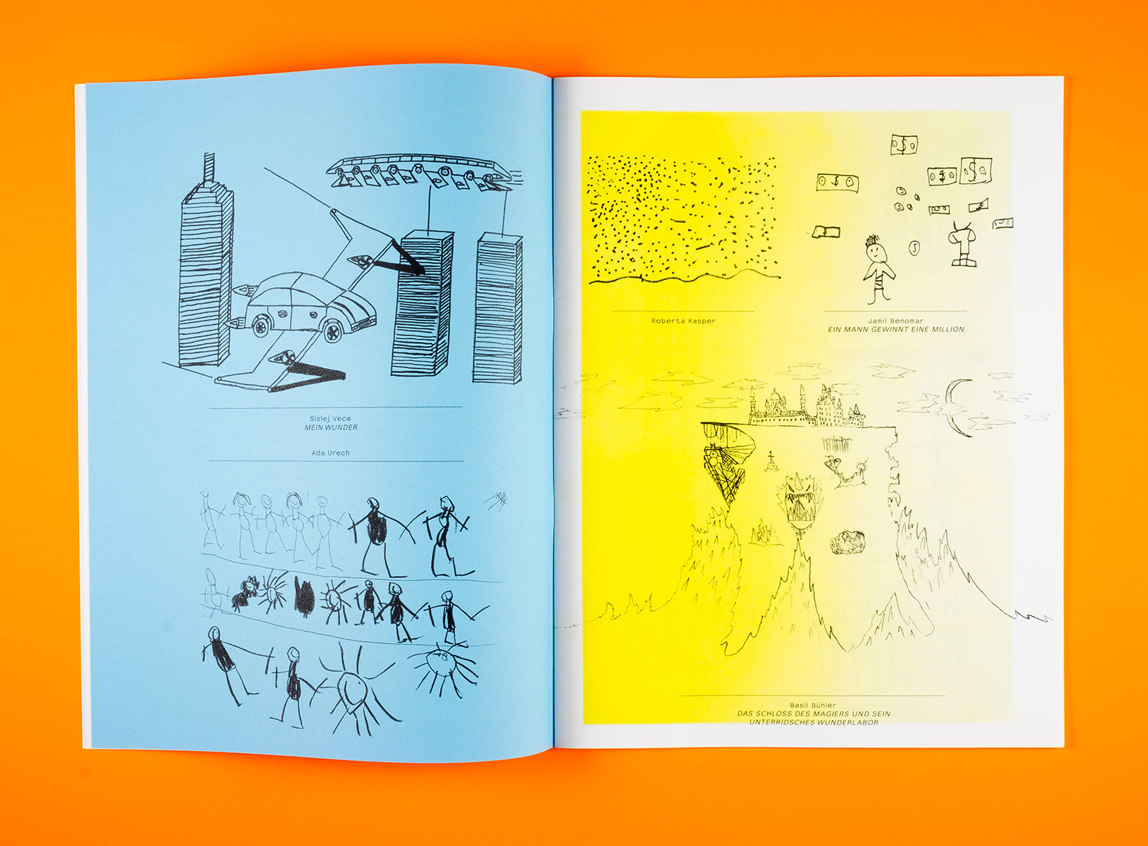 Magazin für Kinderzeichnungen aus dem Quartier 