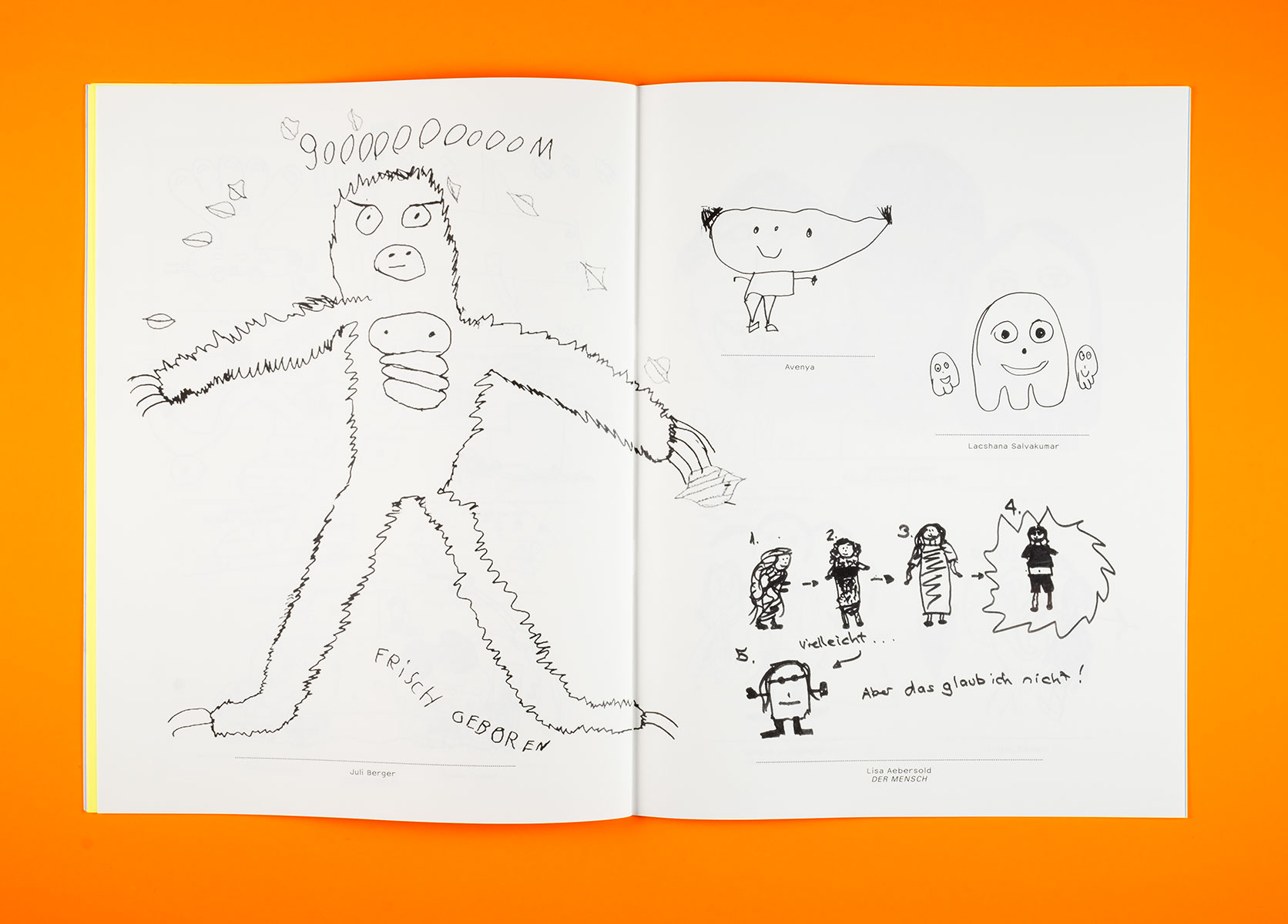 Magazin für Kinderzeichnungen aus dem Quartier 