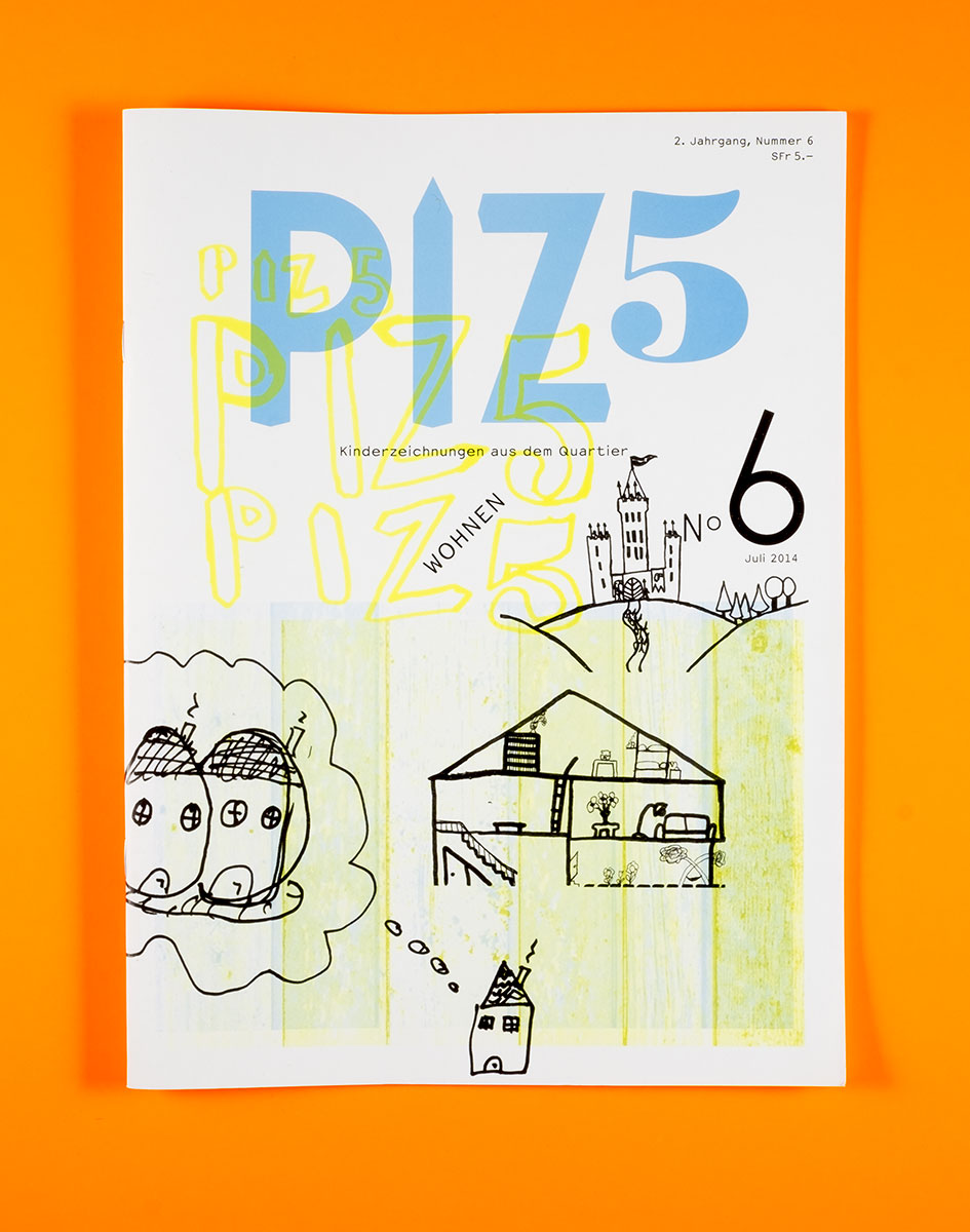 Magazin für Kinderzeichnungen aus dem Quartier 