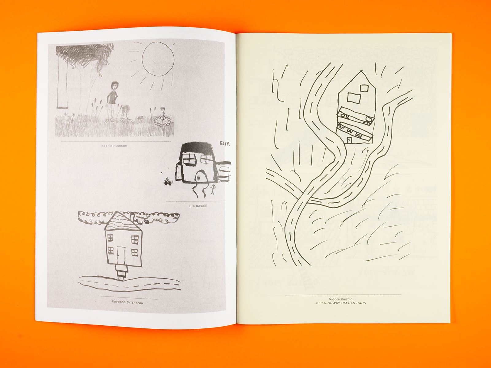 Magazin für Kinderzeichnungen aus dem Quartier 