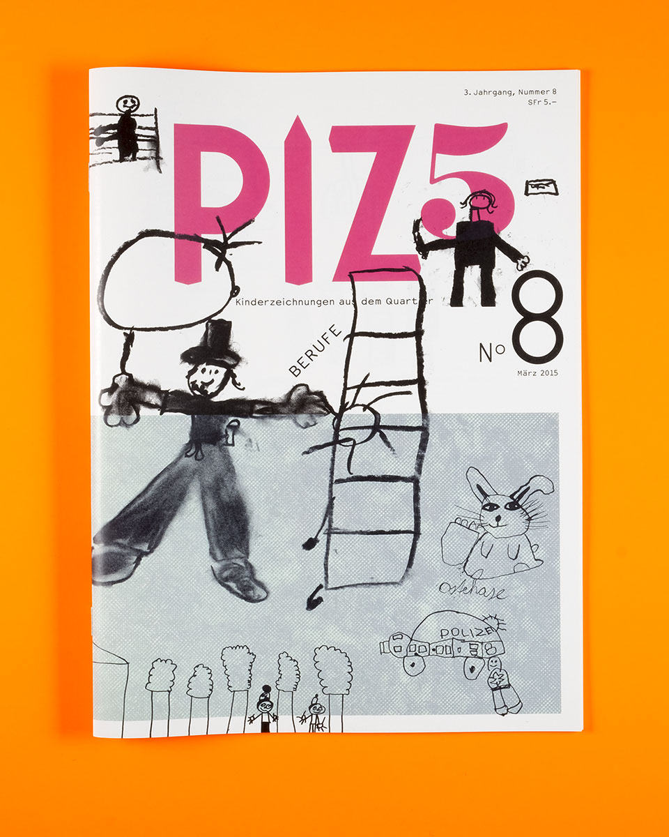 Magazin für Kinderzeichnungen aus dem Quartier 