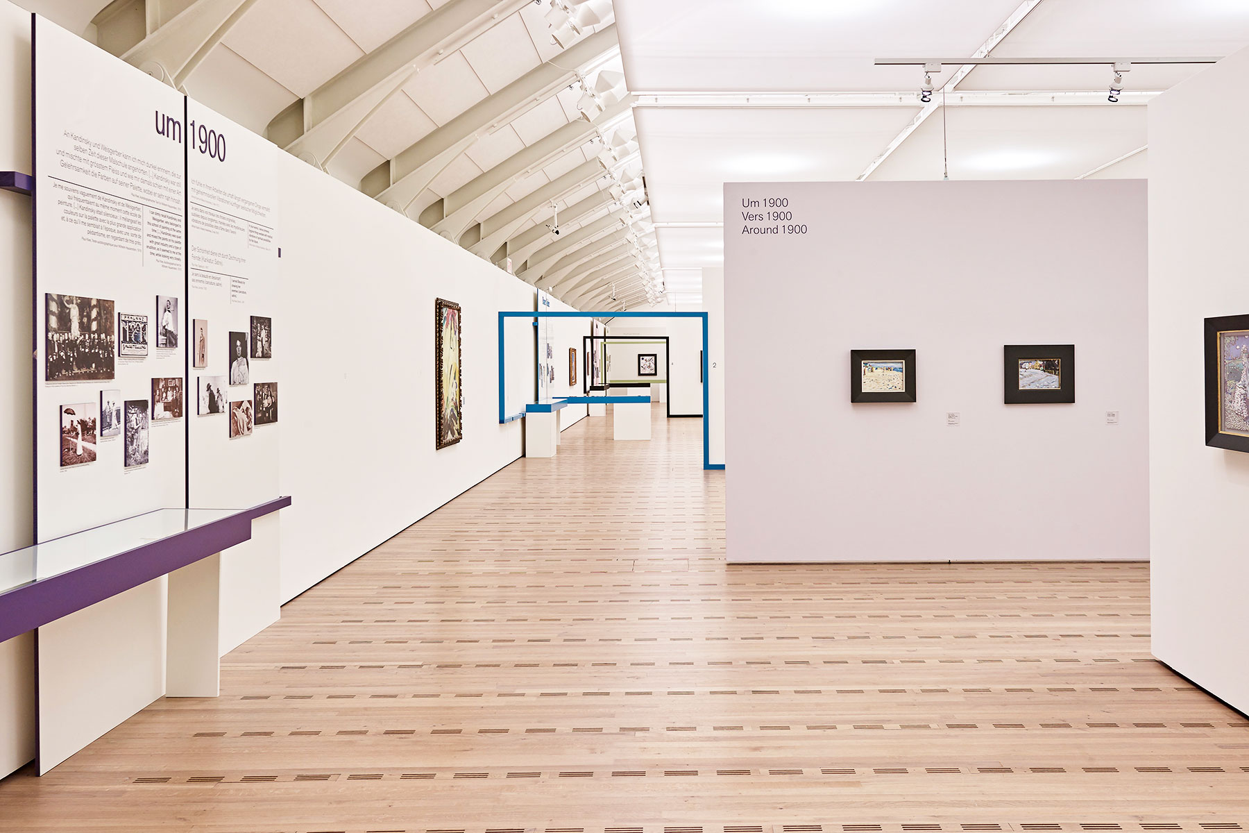 Grafik in der Ausstellung 