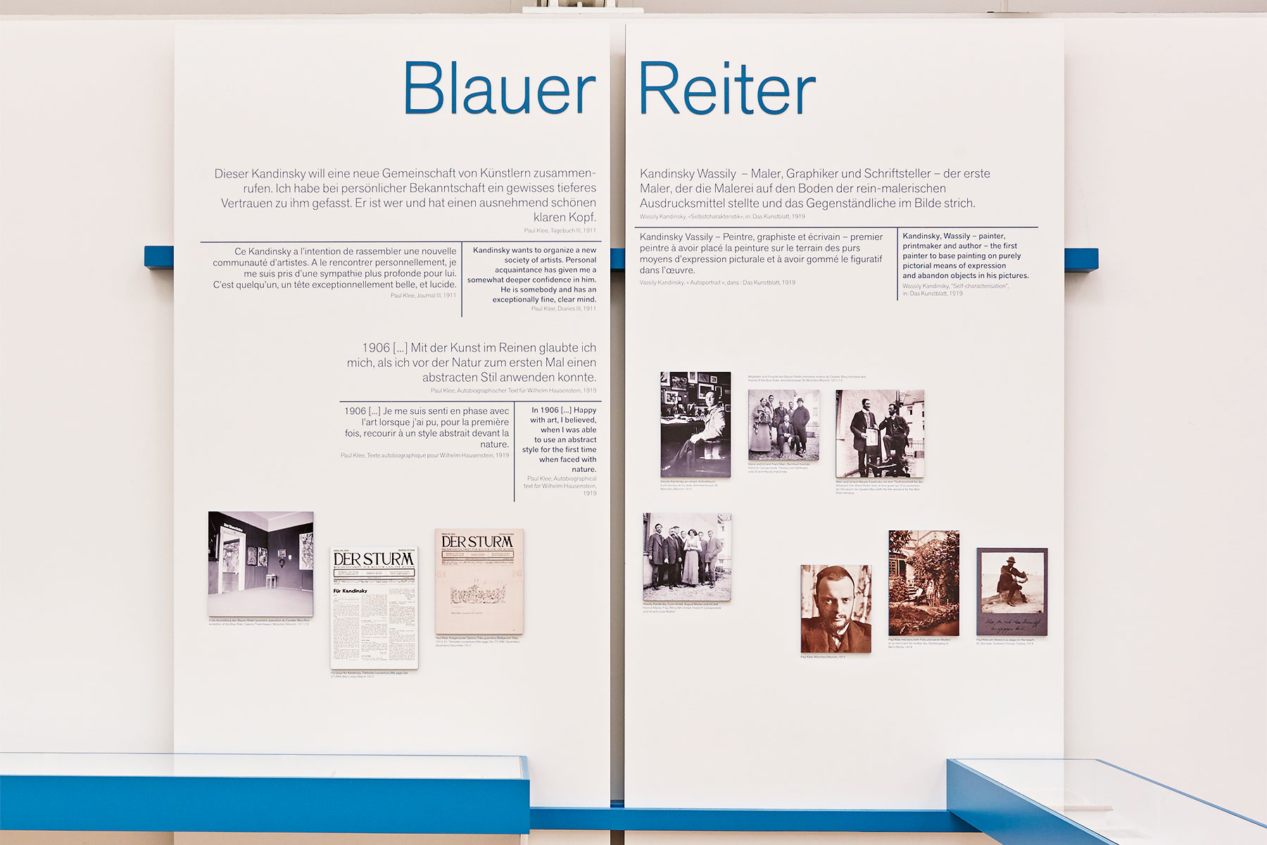 Grafik in der Ausstellung 