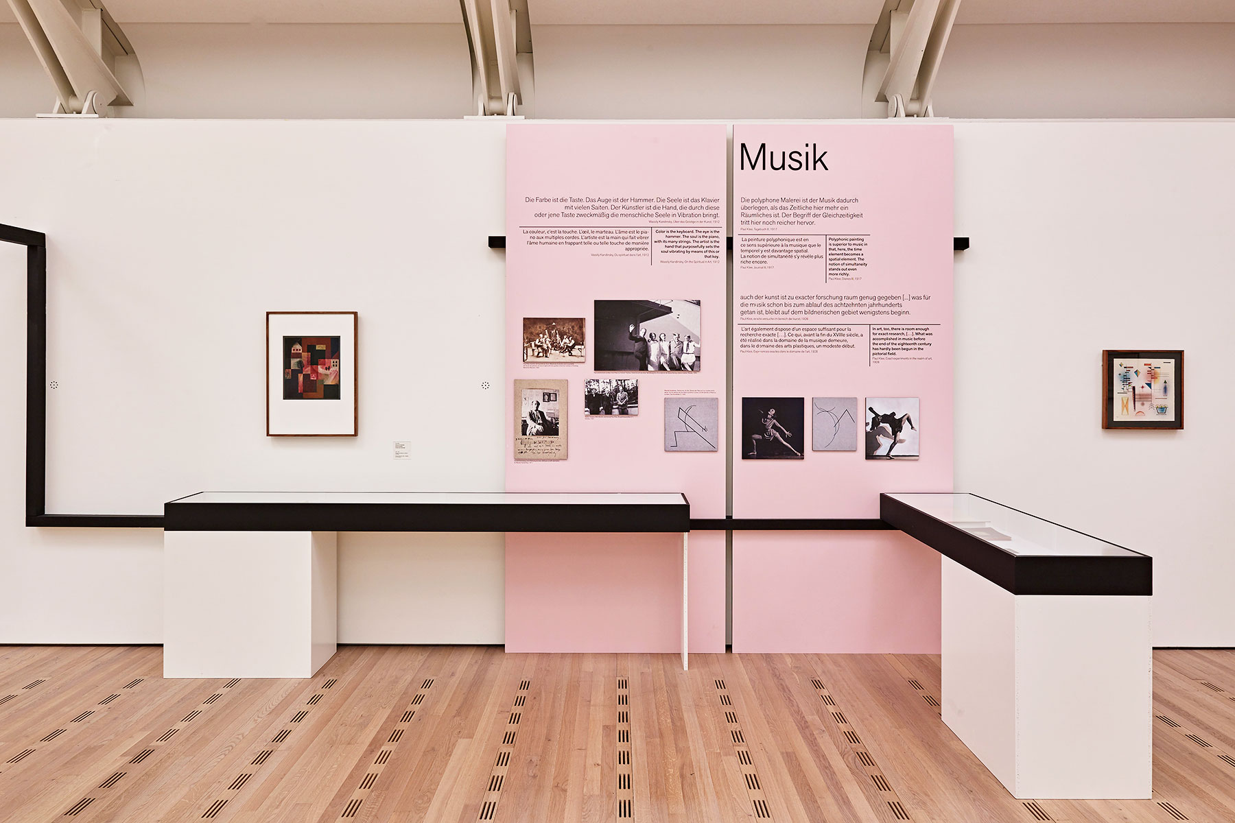 Grafik in der Ausstellung 