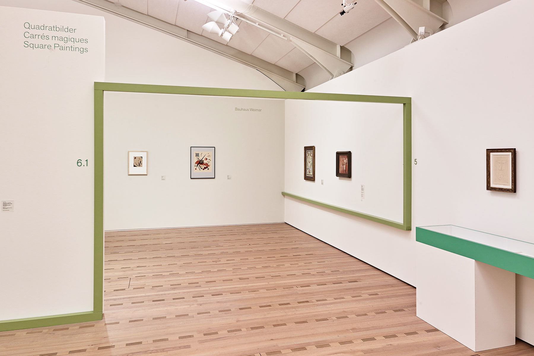 Grafik in der Ausstellung 