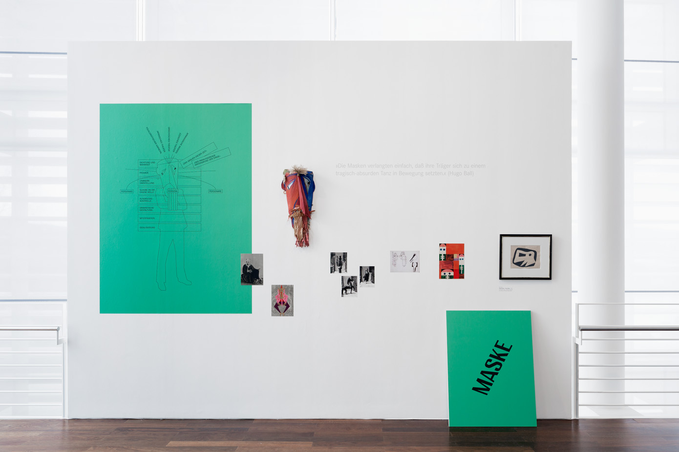 Katalog und Grafik für die Ausstellung 